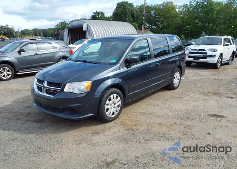 2014 Dodge Grand Caravan Se z USA, uszkodzony, nr VIN 2C4RDGBG0ER366133